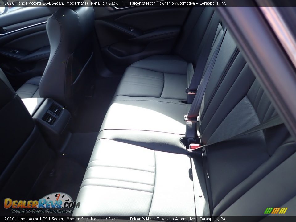 2020 Honda Accord EX-L Sedan Modern Steel Metallic / Black Photo #9