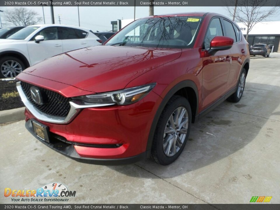 2020 Mazda CX-5 Grand Touring AWD Soul Red Crystal Metallic / Black Photo #3
