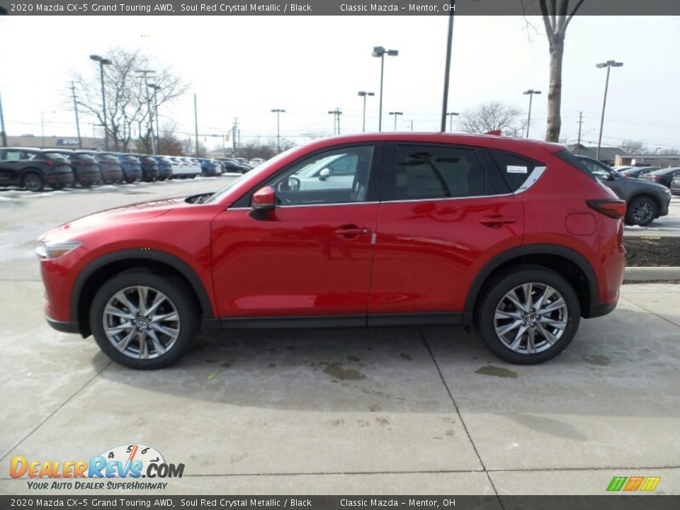 2020 Mazda CX-5 Grand Touring AWD Soul Red Crystal Metallic / Black Photo #4