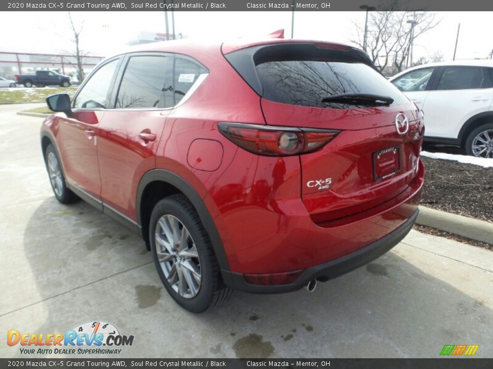2020 Mazda CX-5 Grand Touring AWD Soul Red Crystal Metallic / Black Photo #5
