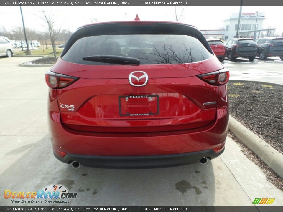 2020 Mazda CX-5 Grand Touring AWD Soul Red Crystal Metallic / Black Photo #6
