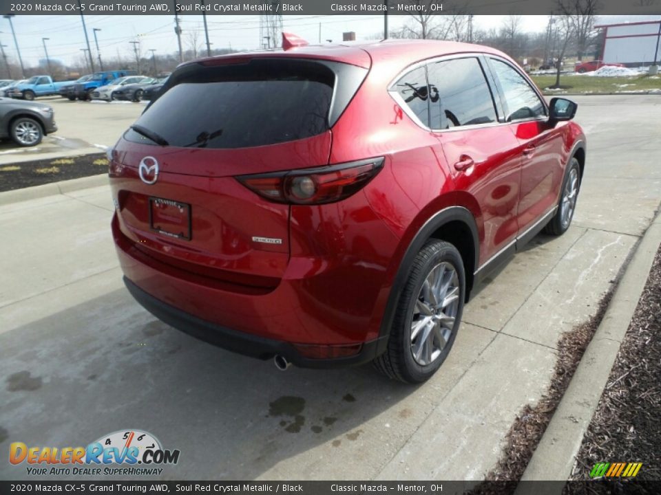 2020 Mazda CX-5 Grand Touring AWD Soul Red Crystal Metallic / Black Photo #7