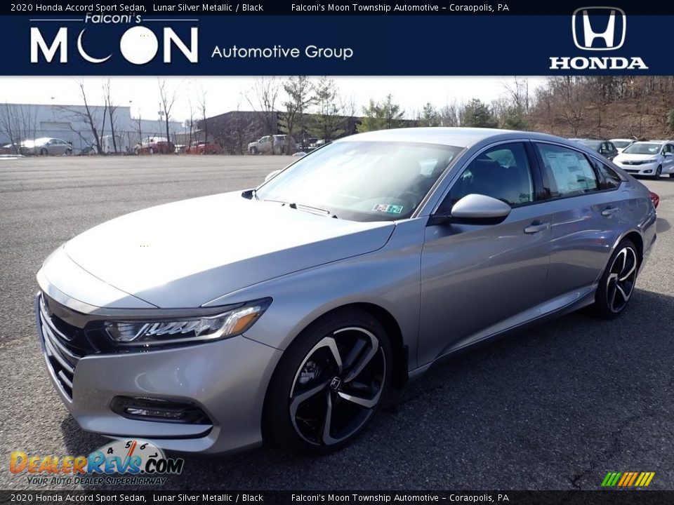 2020 Honda Accord Sport Sedan Lunar Silver Metallic / Black Photo #1