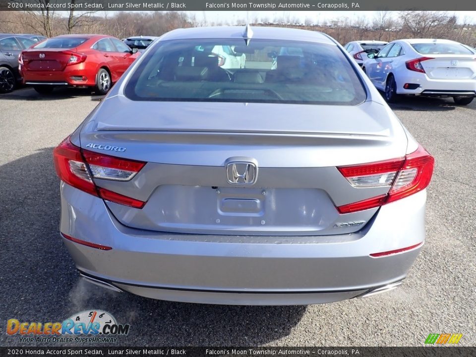 2020 Honda Accord Sport Sedan Lunar Silver Metallic / Black Photo #3