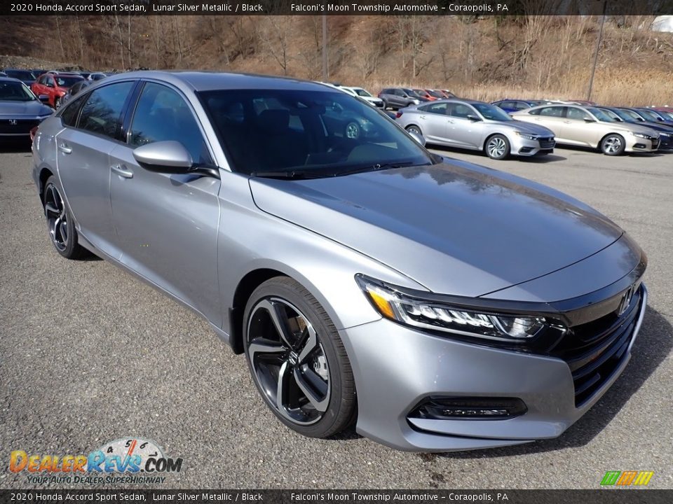 2020 Honda Accord Sport Sedan Lunar Silver Metallic / Black Photo #5