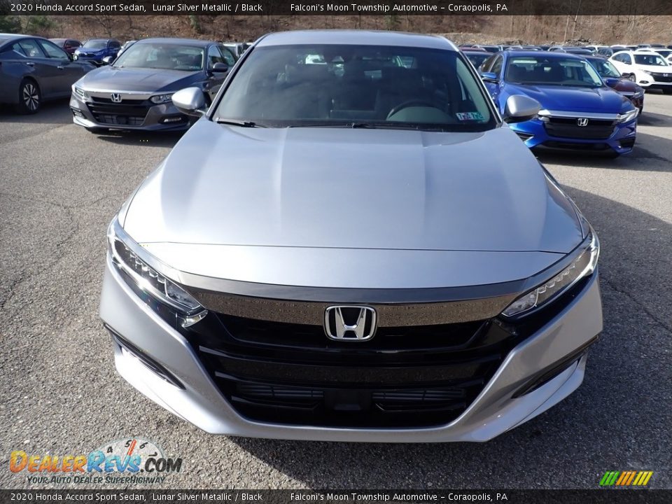 2020 Honda Accord Sport Sedan Lunar Silver Metallic / Black Photo #6