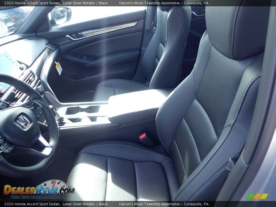 2020 Honda Accord Sport Sedan Lunar Silver Metallic / Black Photo #8