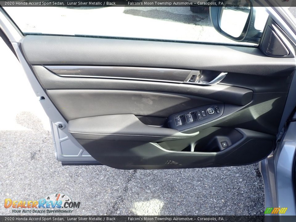 2020 Honda Accord Sport Sedan Lunar Silver Metallic / Black Photo #11