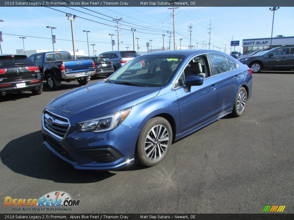 2019 Subaru Legacy 2.5i Premium Abyss Blue Pearl / Titanium Gray Photo #2
