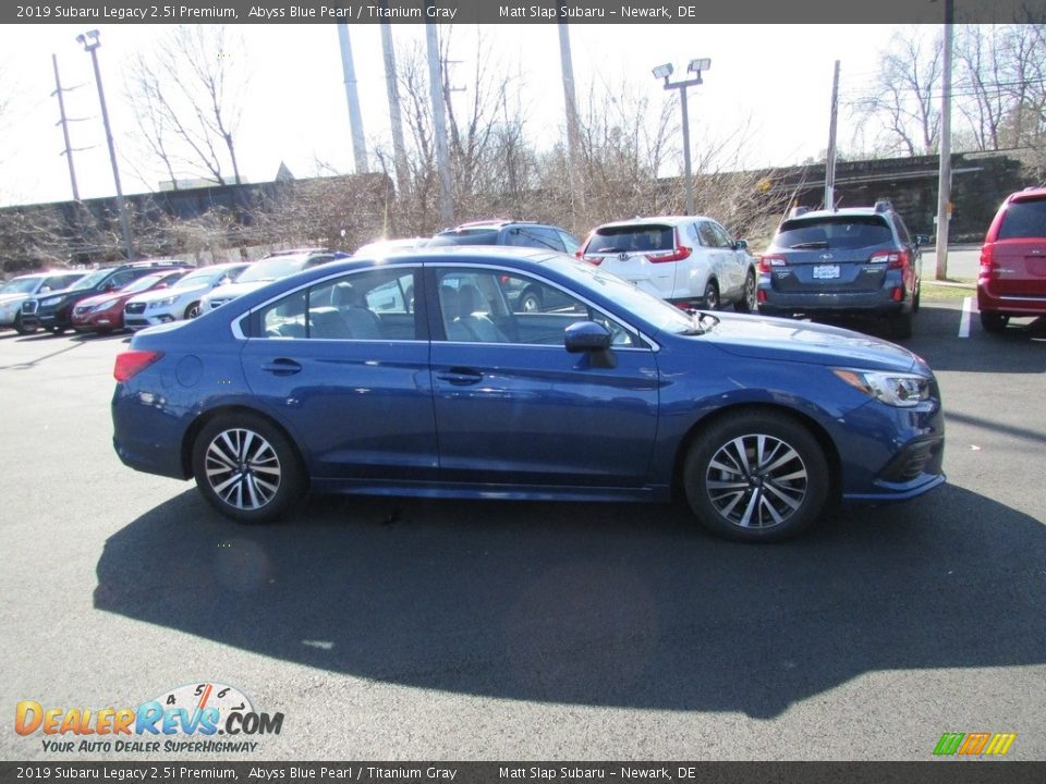 2019 Subaru Legacy 2.5i Premium Abyss Blue Pearl / Titanium Gray Photo #5