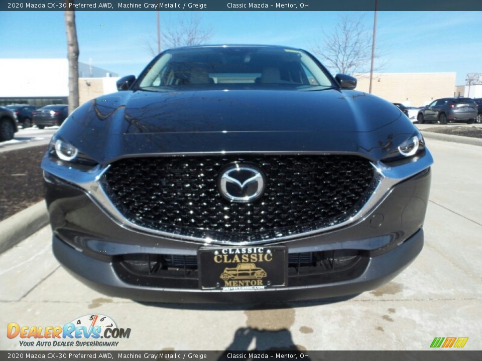 2020 Mazda CX-30 Preferred AWD Machine Gray Metallic / Greige Photo #2