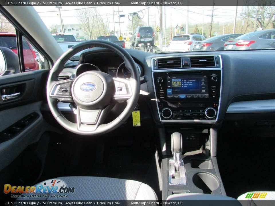 2019 Subaru Legacy 2.5i Premium Abyss Blue Pearl / Titanium Gray Photo #10