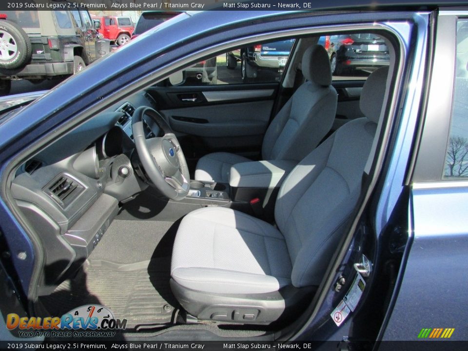 2019 Subaru Legacy 2.5i Premium Abyss Blue Pearl / Titanium Gray Photo #13