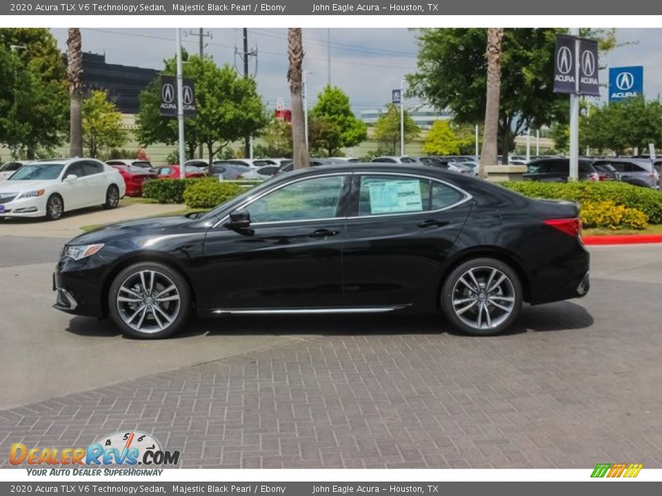 2020 Acura TLX V6 Technology Sedan Majestic Black Pearl / Ebony Photo #4