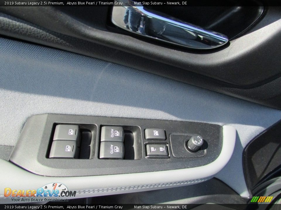 2019 Subaru Legacy 2.5i Premium Abyss Blue Pearl / Titanium Gray Photo #15