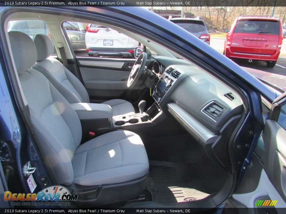 2019 Subaru Legacy 2.5i Premium Abyss Blue Pearl / Titanium Gray Photo #18