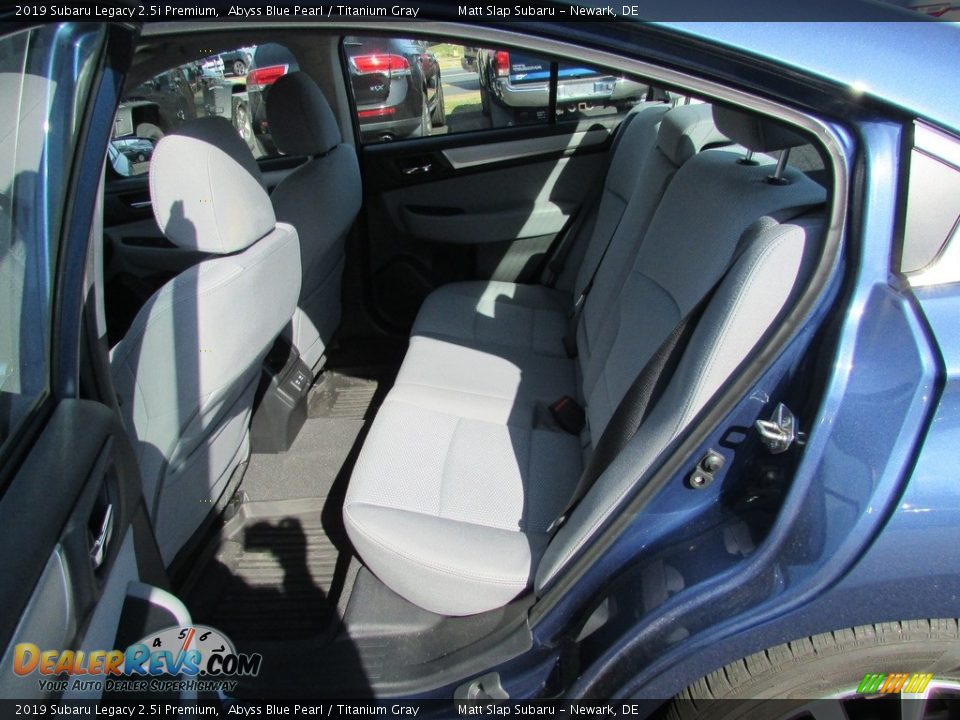 2019 Subaru Legacy 2.5i Premium Abyss Blue Pearl / Titanium Gray Photo #21