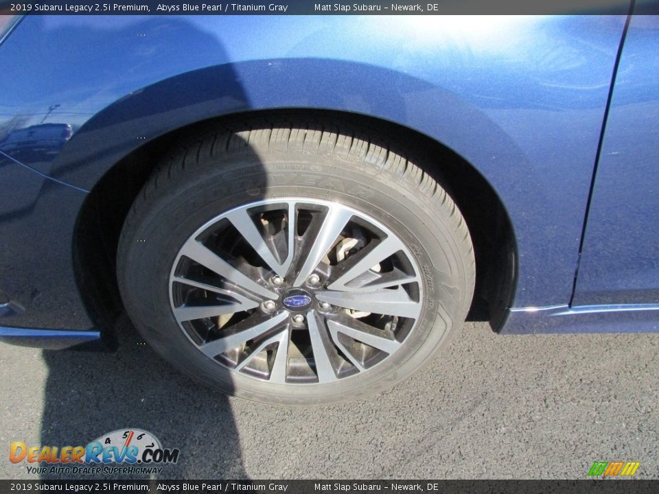 2019 Subaru Legacy 2.5i Premium Abyss Blue Pearl / Titanium Gray Photo #22