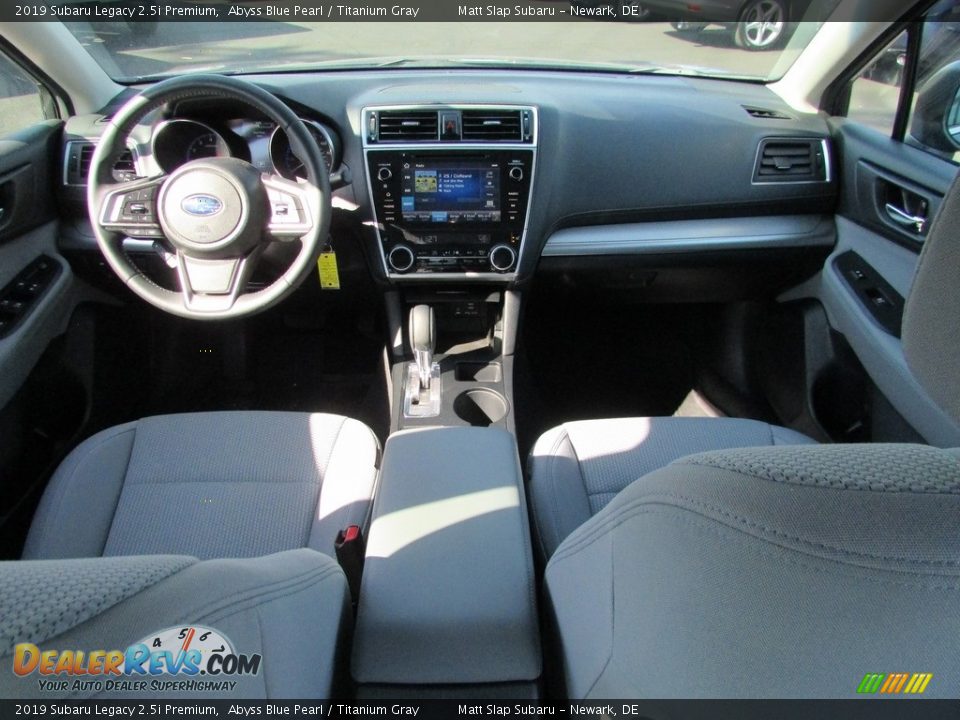 2019 Subaru Legacy 2.5i Premium Abyss Blue Pearl / Titanium Gray Photo #24