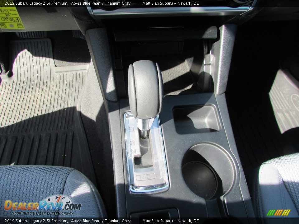 2019 Subaru Legacy 2.5i Premium Abyss Blue Pearl / Titanium Gray Photo #26