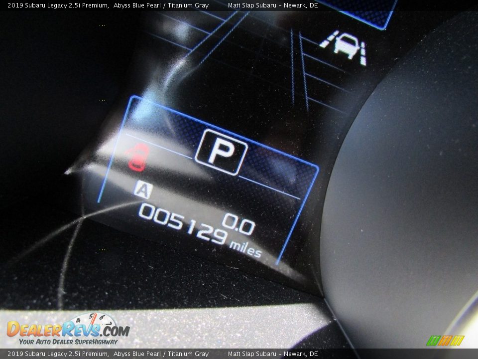 2019 Subaru Legacy 2.5i Premium Abyss Blue Pearl / Titanium Gray Photo #28