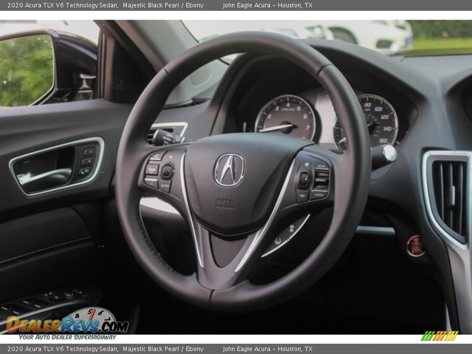 2020 Acura TLX V6 Technology Sedan Majestic Black Pearl / Ebony Photo #26