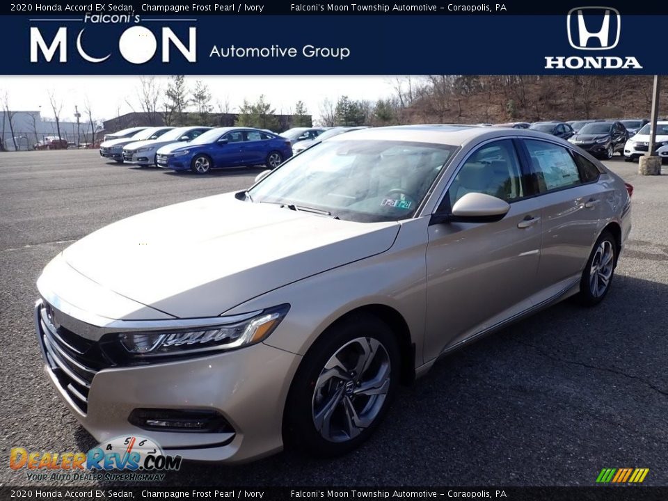 2020 Honda Accord EX Sedan Champagne Frost Pearl / Ivory Photo #1