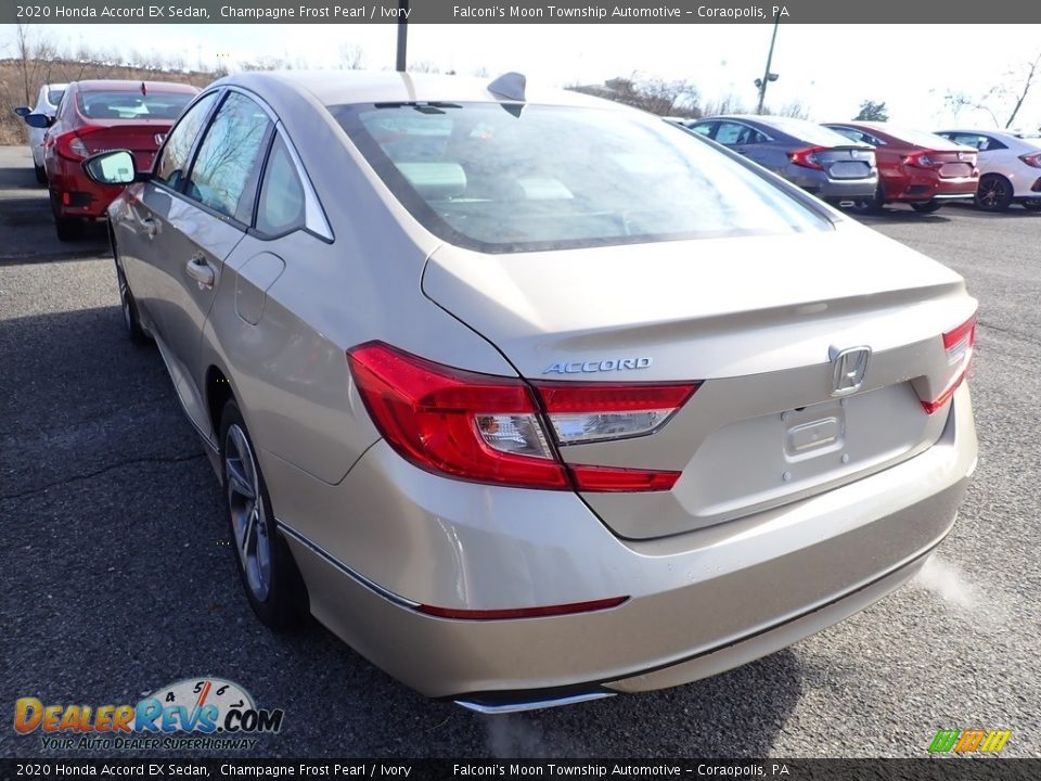 2020 Honda Accord EX Sedan Champagne Frost Pearl / Ivory Photo #2