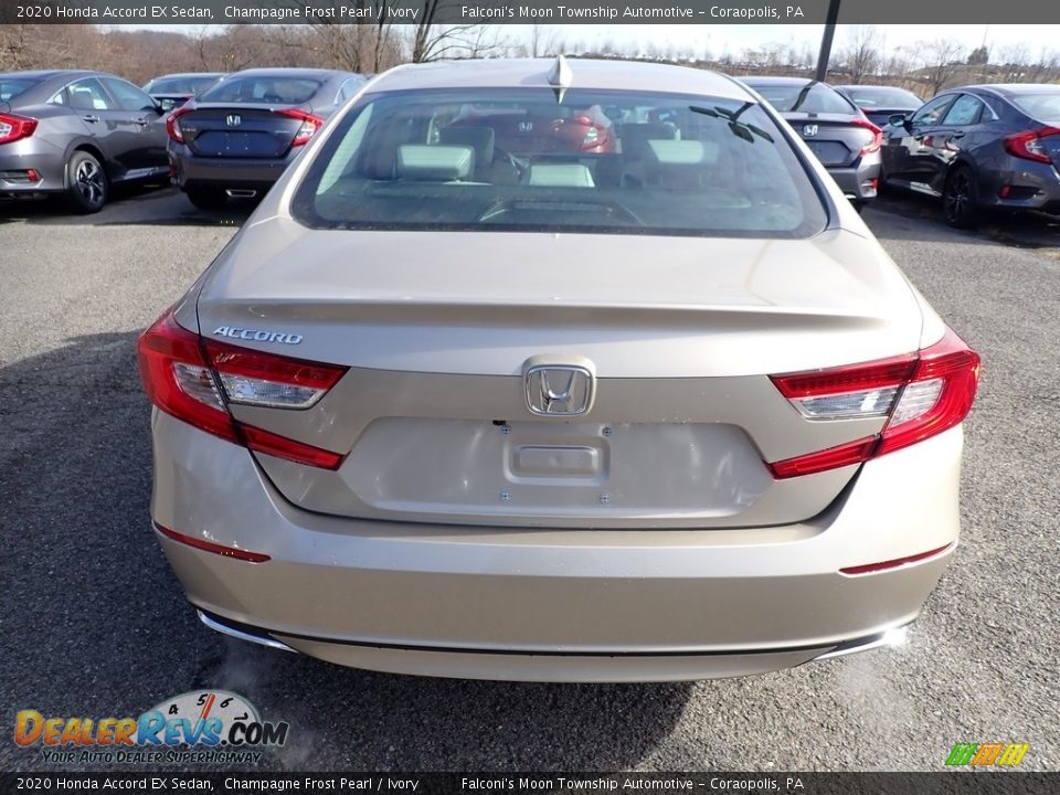 2020 Honda Accord EX Sedan Champagne Frost Pearl / Ivory Photo #3