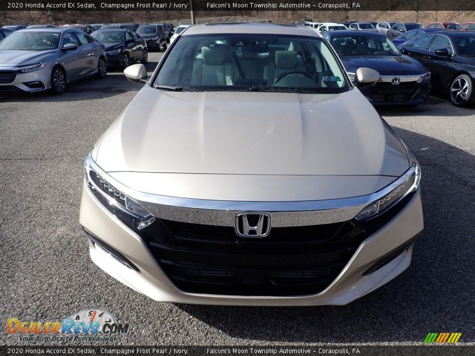 2020 Honda Accord EX Sedan Champagne Frost Pearl / Ivory Photo #6