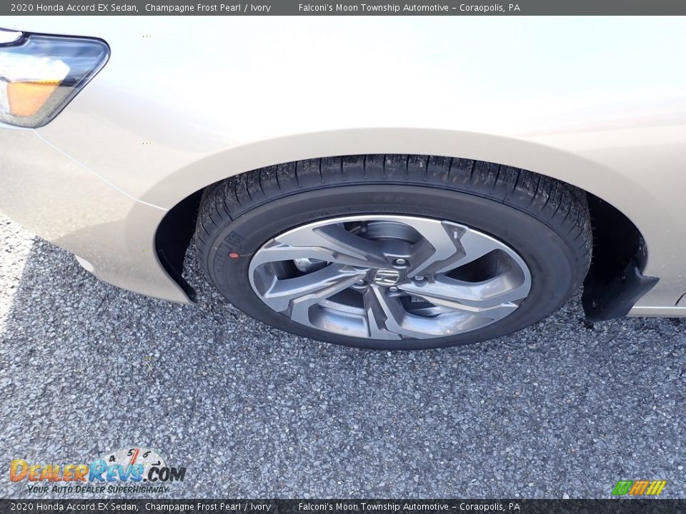 2020 Honda Accord EX Sedan Champagne Frost Pearl / Ivory Photo #7