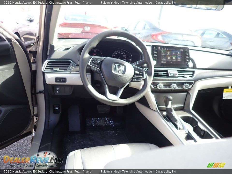 Dashboard of 2020 Honda Accord EX Sedan Photo #10