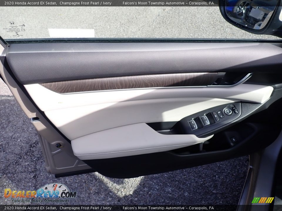 2020 Honda Accord EX Sedan Champagne Frost Pearl / Ivory Photo #11
