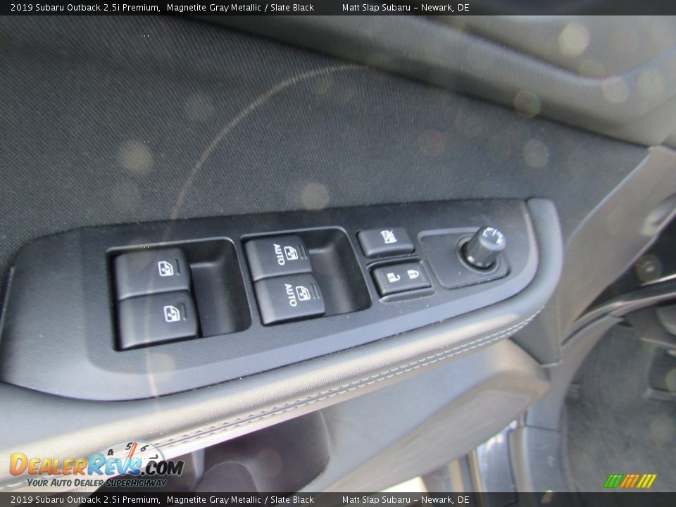 2019 Subaru Outback 2.5i Premium Magnetite Gray Metallic / Slate Black Photo #15