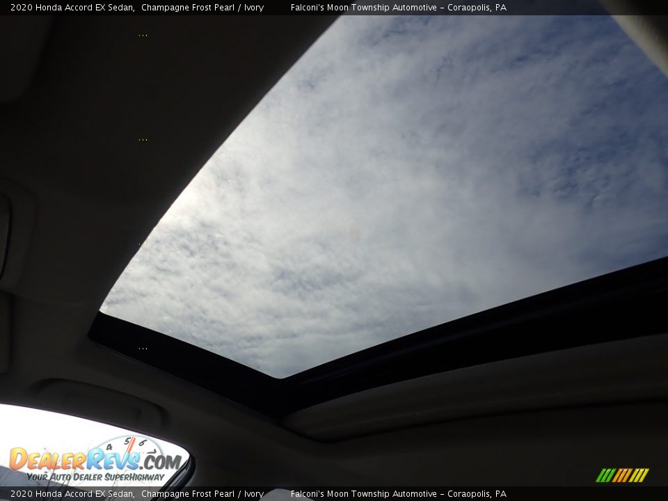 2020 Honda Accord EX Sedan Champagne Frost Pearl / Ivory Photo #13