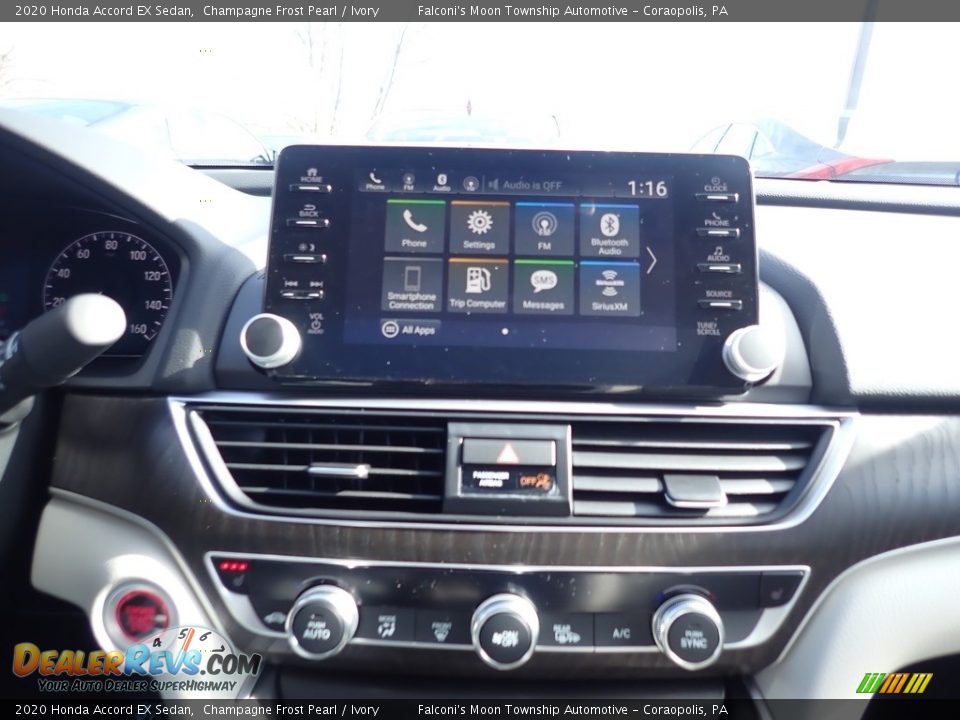 2020 Honda Accord EX Sedan Champagne Frost Pearl / Ivory Photo #14