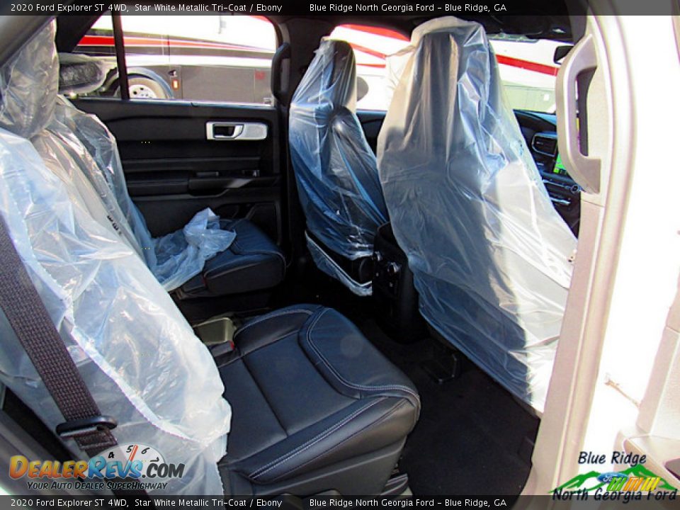 2020 Ford Explorer ST 4WD Star White Metallic Tri-Coat / Ebony Photo #16