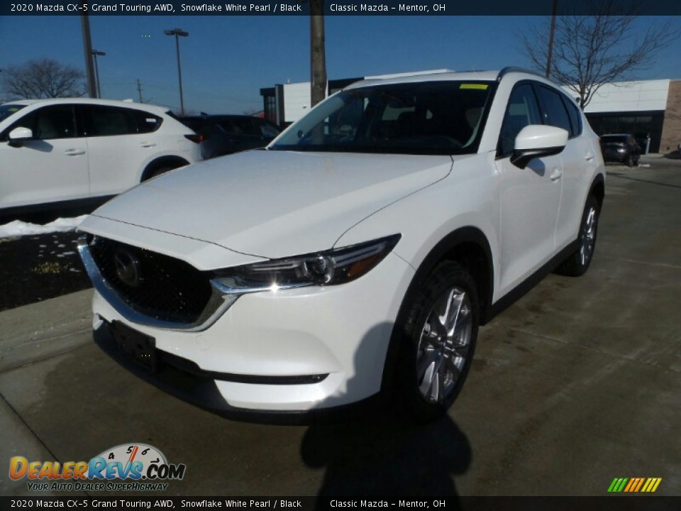 2020 Mazda CX-5 Grand Touring AWD Snowflake White Pearl / Black Photo #3