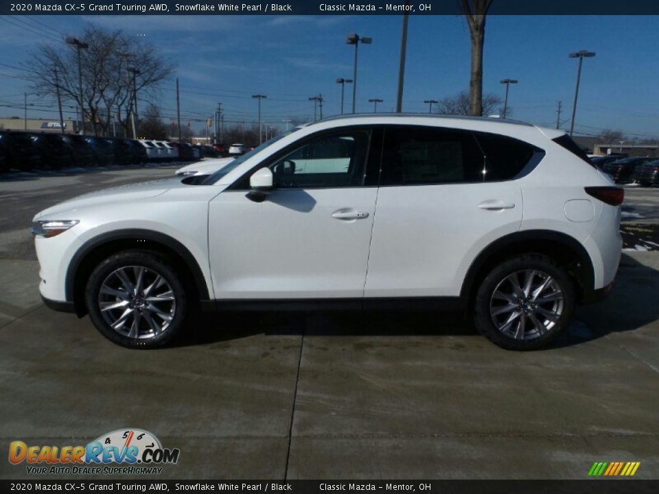2020 Mazda CX-5 Grand Touring AWD Snowflake White Pearl / Black Photo #4