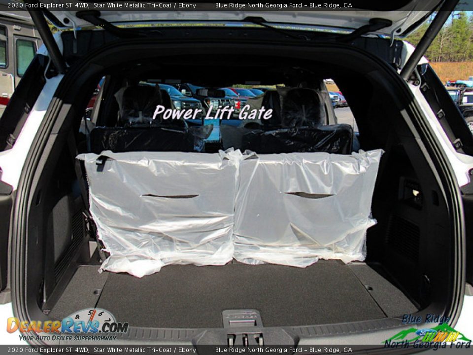 2020 Ford Explorer ST 4WD Star White Metallic Tri-Coat / Ebony Photo #19