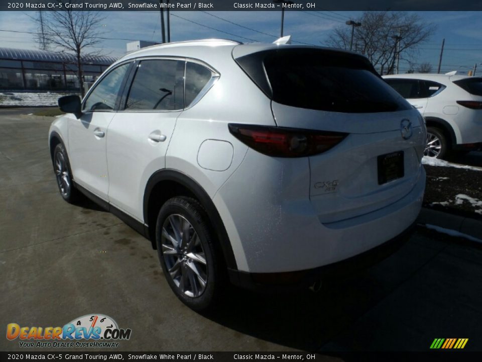 2020 Mazda CX-5 Grand Touring AWD Snowflake White Pearl / Black Photo #5
