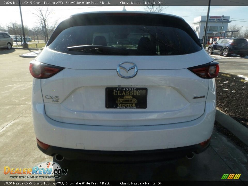 2020 Mazda CX-5 Grand Touring AWD Snowflake White Pearl / Black Photo #6