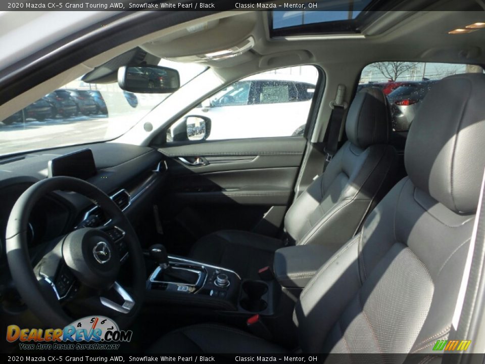 2020 Mazda CX-5 Grand Touring AWD Snowflake White Pearl / Black Photo #8
