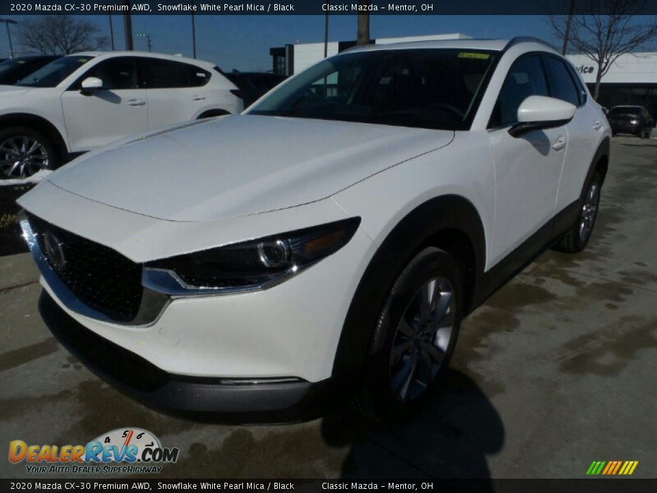 2020 Mazda CX-30 Premium AWD Snowflake White Pearl Mica / Black Photo #3