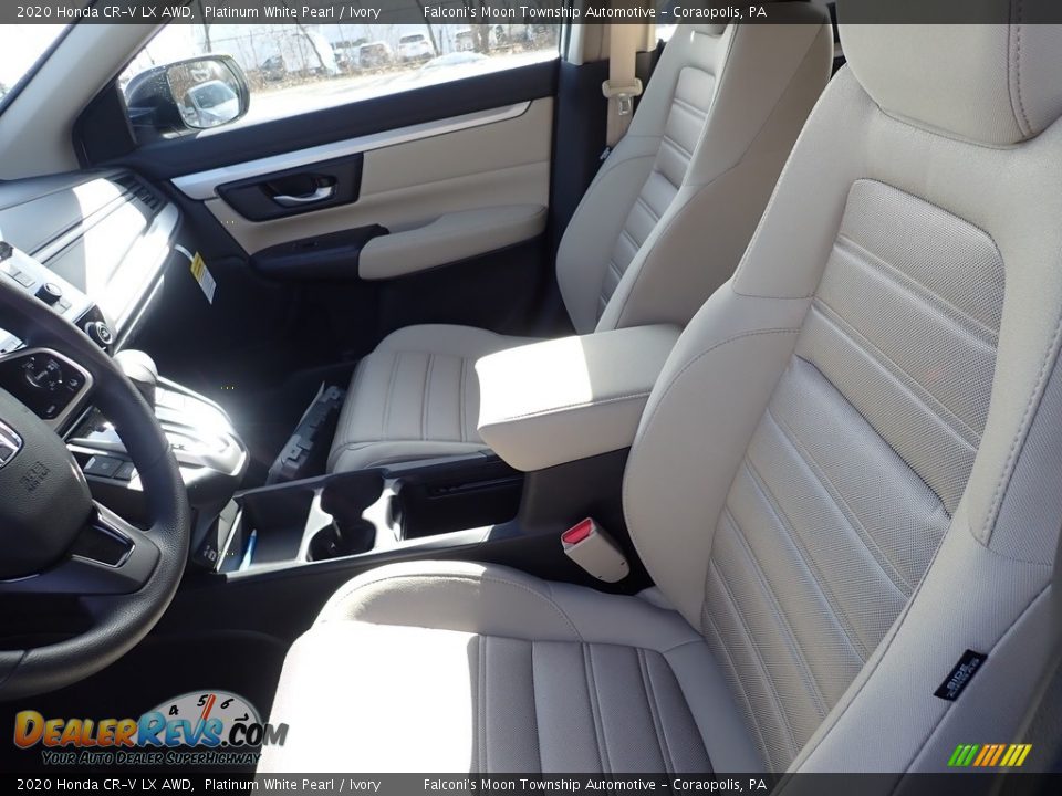 2020 Honda CR-V LX AWD Platinum White Pearl / Ivory Photo #7