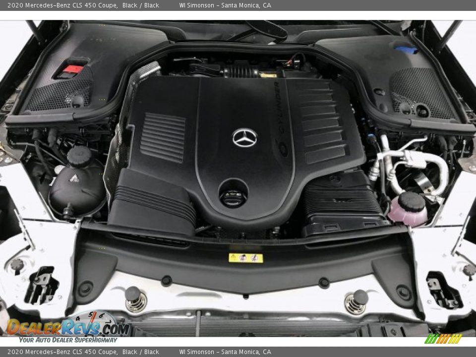 2020 Mercedes-Benz CLS 450 Coupe Black / Black Photo #8