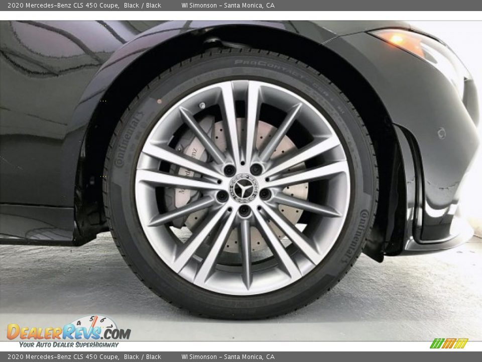 2020 Mercedes-Benz CLS 450 Coupe Black / Black Photo #9
