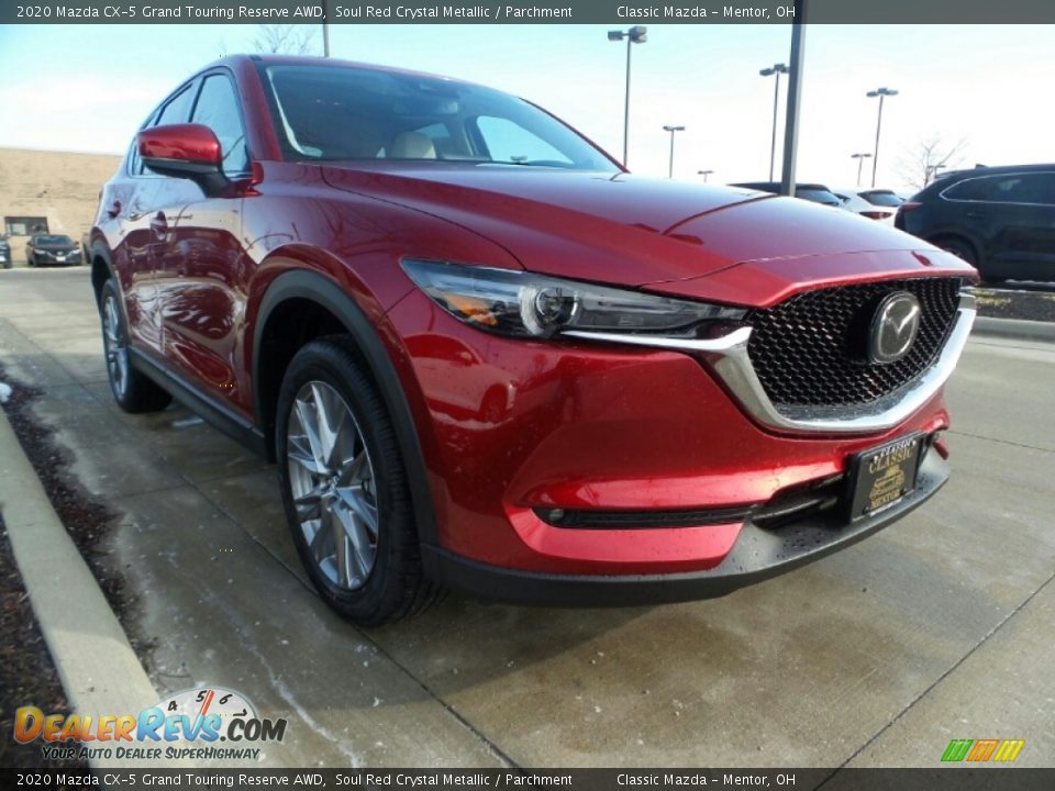 2020 Mazda CX-5 Grand Touring Reserve AWD Soul Red Crystal Metallic / Parchment Photo #1