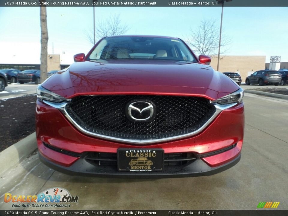 2020 Mazda CX-5 Grand Touring Reserve AWD Soul Red Crystal Metallic / Parchment Photo #2