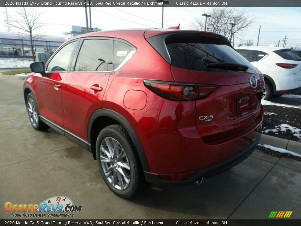2020 Mazda CX-5 Grand Touring Reserve AWD Soul Red Crystal Metallic / Parchment Photo #4